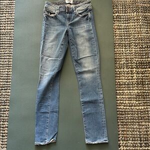 Paige Skyline Ankle Peg Blue Jeans